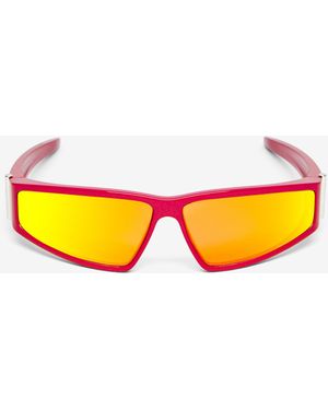 McQueen Occhiali Da Sole Y2K - Giallo