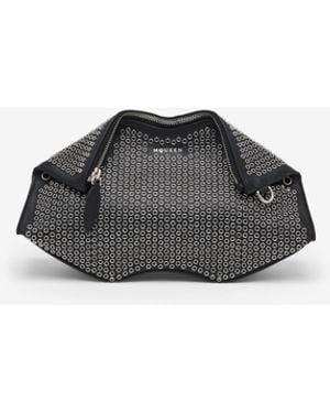 McQueen Manta Clutch - Black