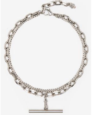 McQueen Sling Halskette - Mettallic