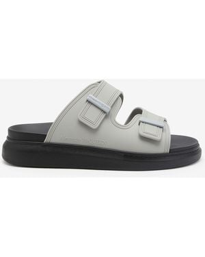 McQueen Hybride Pantoletten - Weiß