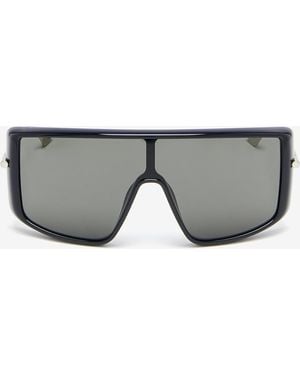 McQueen T-bar Visor Sunglasses - Gray