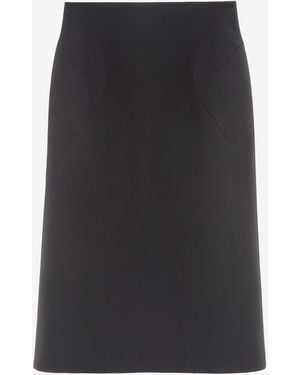 McQueen Jupe Crayon - Noir