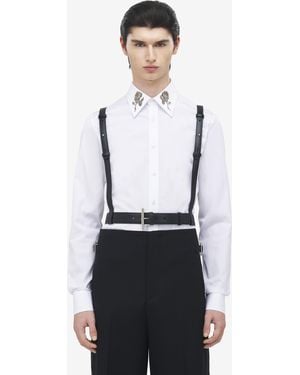 McQueen T-Bar Harness Belt - Weiß