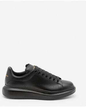 McQueen Sports Shoes With Logo - Black