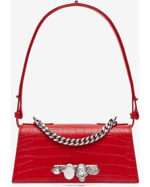 McQueen Jewelled Mini - Rot