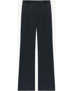 McQueen Tailored Bootcut Pants - Blue