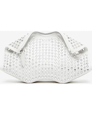McQueen Manta Clutch - White