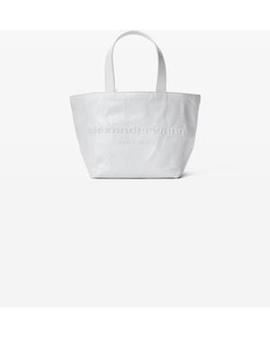 Alexander Wang Punch Small Tote W/ Strap - White