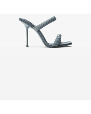 Alexander Wang Julie 105Mm Nylon Tubular Sandal - Gray