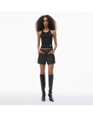 Alexander Wang High-Waist Short - Black