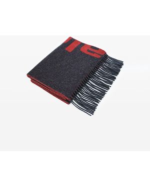 Alexander Wang Logo Jacquard Scarf - Blue