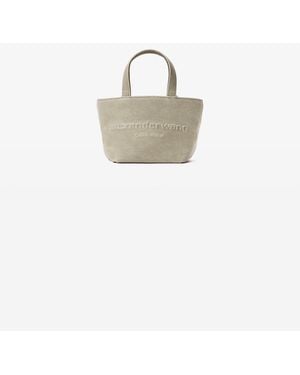 Alexander Wang Punch Mini Tote W/ Strap - White