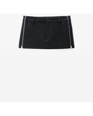 Alexander Wang Zip Mini Skort - Black