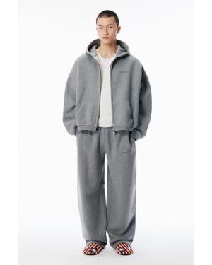 Alexander Wang Gray Hotfix Terry Sweatpants