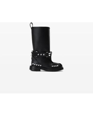 Alexander Wang Dixon Buckle Boot - Black