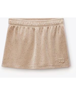 Alexander Wang Mid-Rise Mini Skort - Natural