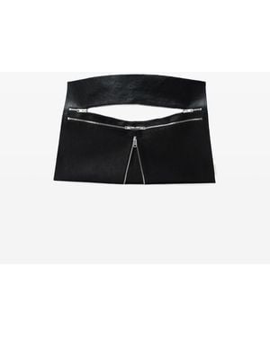 Alexander Wang Geo Large Calfskin Bag - Black