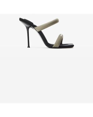 Alexander Wang Julie 105Mm Nylon Tubular Sandal - Green