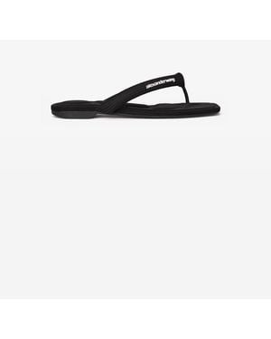 Alexander Wang Jenna Tubular Flat Thong Sandal - White