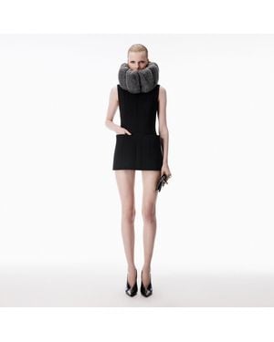 Alexander Wang Bonded Mini Dress - Black