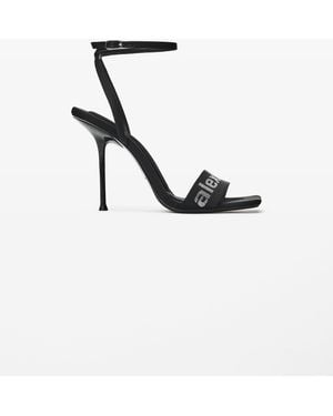 Alexander Wang Julie 105Mm Billboard Sandal - Black