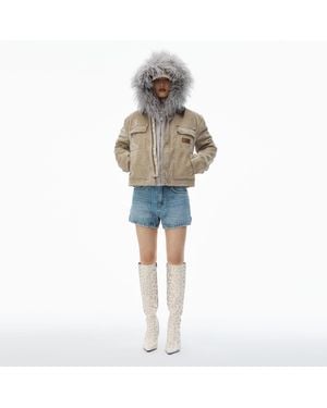 Alexander Wang High-Waist Workwear Shorts - Multicolor
