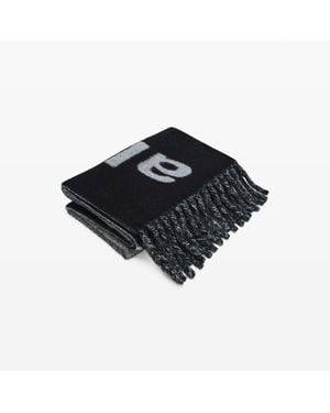Alexander Wang Jacquard Logo Scarf - Black