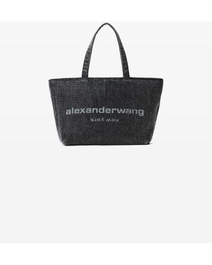 Alexander Wang Punch Crystal Mini Tote - Black