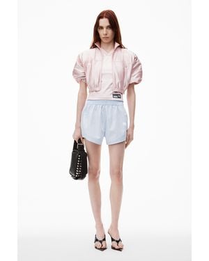 Alexander Wang Track Short In Cotton - Multicolor