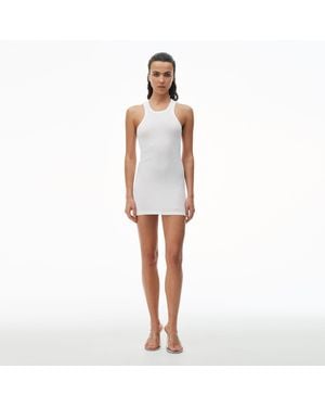 Alexander Wang Racer Tank Loungewear Dress - White