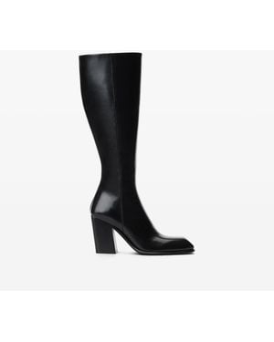 Alexander Wang Throttle 95Mm Knee-High Boot - Black