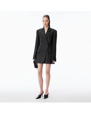 Alexander Wang Fitted Blazer Dress - Blue