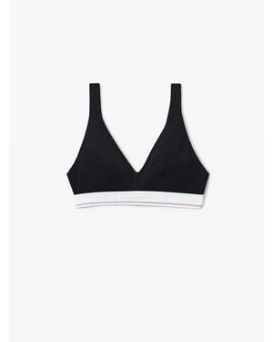 Alexander Wang V-Neck Bralette - Black