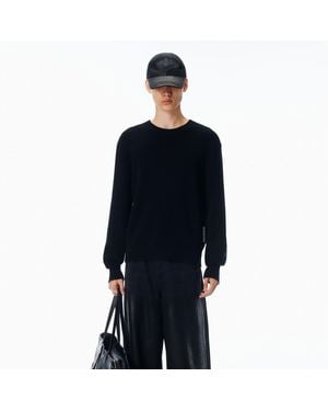 Alexander Wang Wool Crewneck Pullover - Blue