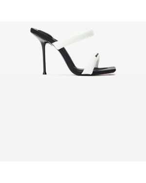 Alexander Wang Julie 105Mm Nylon Tubular Sandal - White