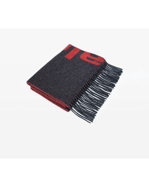 Alexander Wang Logo Jacquard Scarf - Blue
