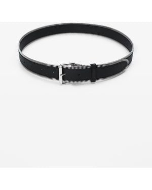 Alexander Wang Wide Zipper Belt - Black