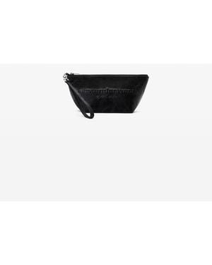 Alexander Wang Punch Wristlet Strap Pouch - Black