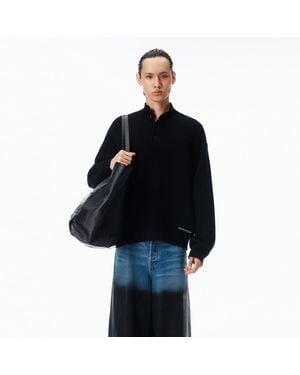Alexander Wang Turtleneck Henley - Black
