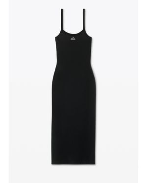 Alexander Wang Cami Athletic Mesh Dress - Black