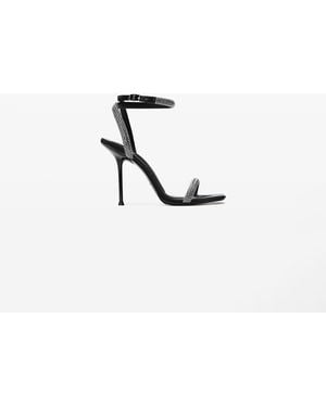 Alexander Wang Julie Crystal Ankle Strap Sandal - Multicolour