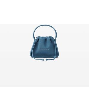 Alexander Wang Reflective Knit Ryan Small Bag - Blue