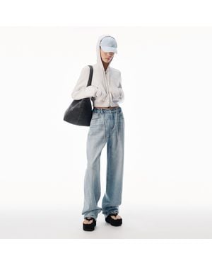 Alexander Wang Crystal Drawcord Balloon Jogger - Blue