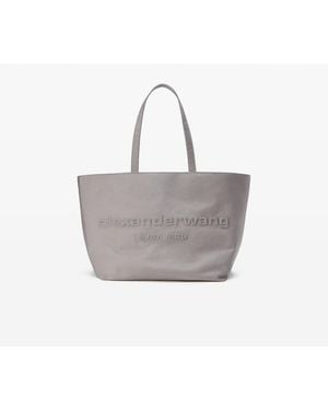 Alexander Wang Canvas Punch Large Tote - Grey