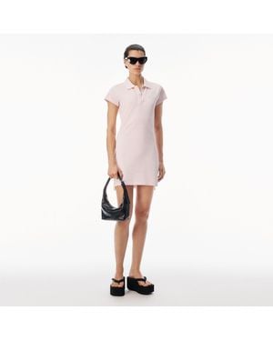 Alexander Wang Crystal Polo Mini Dress - Pink