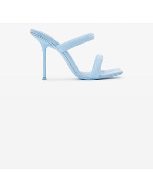 Alexander Wang Julie 105Mm Tubular Webbing Sandal - Blue