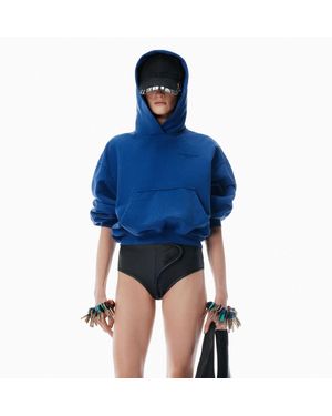 Alexander Wang Bubble Logo Hoodie - Blue