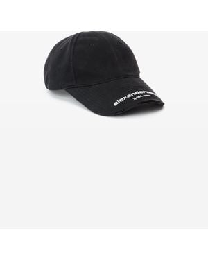 Alexander Wang Distressed Baseball Cap - Black