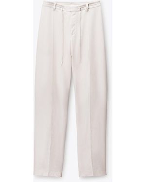 Alexander Wang Drawcord Tailored Pant - White
