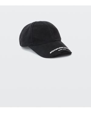 Alexander Wang Distressed Baseball Cap - Black